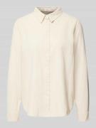 Corduroy blouse met lange mouwen