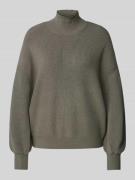 Gebreide pullover met opstaande kraag, model 'Magnea Rachelle'