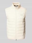 Bodywarmer met vulling van dons en veren