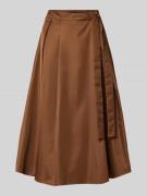 Midirok met strikceintuur, model 'TEMA'