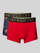 Boxershort met label in band in een set van 2 stuks