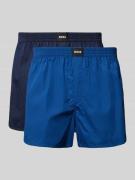 Boxershort met labelpatch in een set van 2 stuks