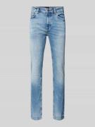 Slim fit jeans in used-look, model 'DELAWARE'