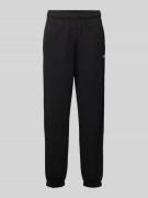 Sweatpants met labeldetail