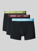 Boxershort met elastische band met logo in een set van 3 stuks