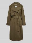 Trenchcoat met strikceintuur, model 'BIANCA'