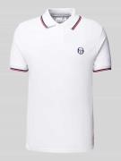 Regular fit poloshirt met logostitching, model 'SERGIO'