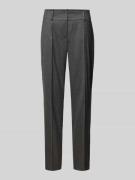 Slim fit broek met persplooien