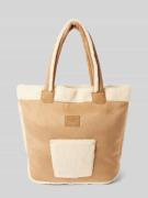 Shopper met labeldetail, model 'Ucko'