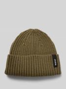 Beanie met labeldetail, model 'SUMTER'