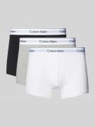 Boxershort met band met label in een set van 3 stuks