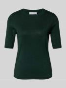 Gebreide pullover met 1/2-mouwen, model 'LURA'