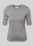 Gebreide pullover met 1/2-mouwen, model 'LURA'