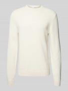 Gebreide pullover met ribboorden, model 'LOOP'