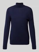 Gebreide pullover van lanawol, model 'TRAY'