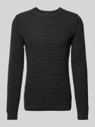 Gebreide pullover met ronde hals, model 'NEWVINCEBUBBL'