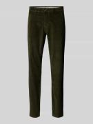 Straight fit broek van corduroy, model 'MILES'