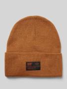 Beanie met labelpatch, model 'WORKWEAR'