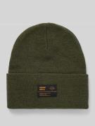 Beanie met labelpatch, model 'WORKWEAR'