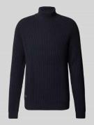 Gebreide pullover met labeldetail