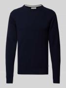 Gebreide pullover met structuurmotief, model 'Karl'