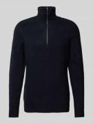 Gebreide pullover met schipperskraag, model 'Kristian'