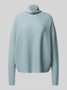 Oversized gebreide pullover met opstaande kraag, model 'LIORA'