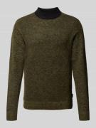 Gebreide pullover met labeldetail, model 'COSPACE'