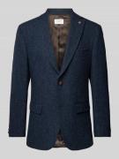 Regular fit Harris Tweed colbert van scheerwol, model 'Theo'