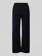 Wide leg broek met elastische band