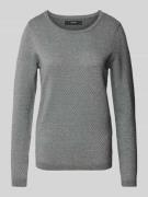 Regular fit gebreide pullover met effectgaren, model 'CARE SHINE'