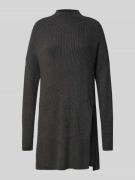 Gebreide pullover met zijsplit, model 'KATIA'