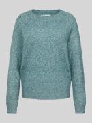 Gebreide pullover met ronde hals, model 'RICA'