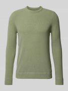 Gebreide pullover met ronde hals, model 'SETHAN'