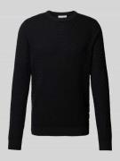 Gebreide pullover met structuurmotief, model 'KALLE'