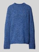 Gebreide pullover met ribboorden, model 'SUTTON'