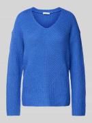 Pullover met V-hals