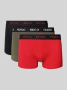 Boxershort met band met label in een set van 3 stuks