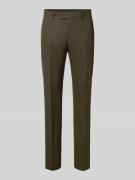 Regular fit pantalon met persplooien, model 'Tenuta'