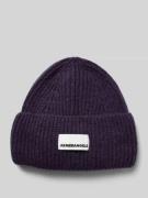 Beanie met labelpatch, model 'Kayaas'