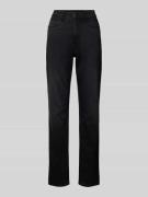 Slim fit jeans met riemlussen, model 'Style.Carola Thermo'