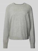 Gebreide pullover met ronde hals