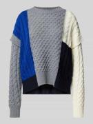 Gebreide pullover van scheerwol, model 'MESTRE'