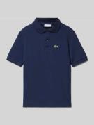 Poloshirt met labelstitching