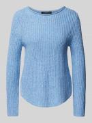 Gebreide pullover met ronde hals