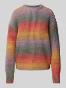 Gebreide pullover met ronde hals