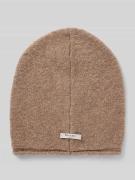 Beanie met labelpatch