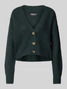 Gebreide cardigan met V-hals, model 'CAROL'