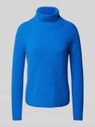 Gebreide pullover van alpacamix met opstaande kraag, model 'Falodan'