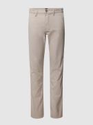 Slim fit chino met steekzakken, model 'SCHINO'